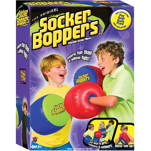 Socker Boppers inflatable boxing gloves for safe active play by Schylling