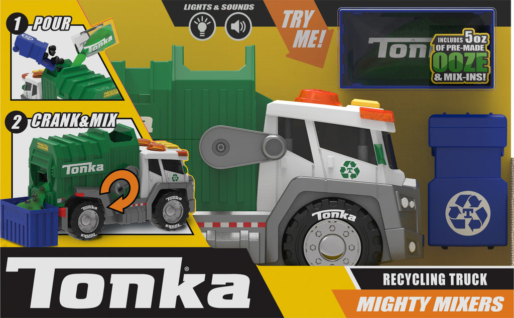 Mighty Mixers Mega Machines - Schylling construction vehicle set with mixing and building action for heavy-duty play