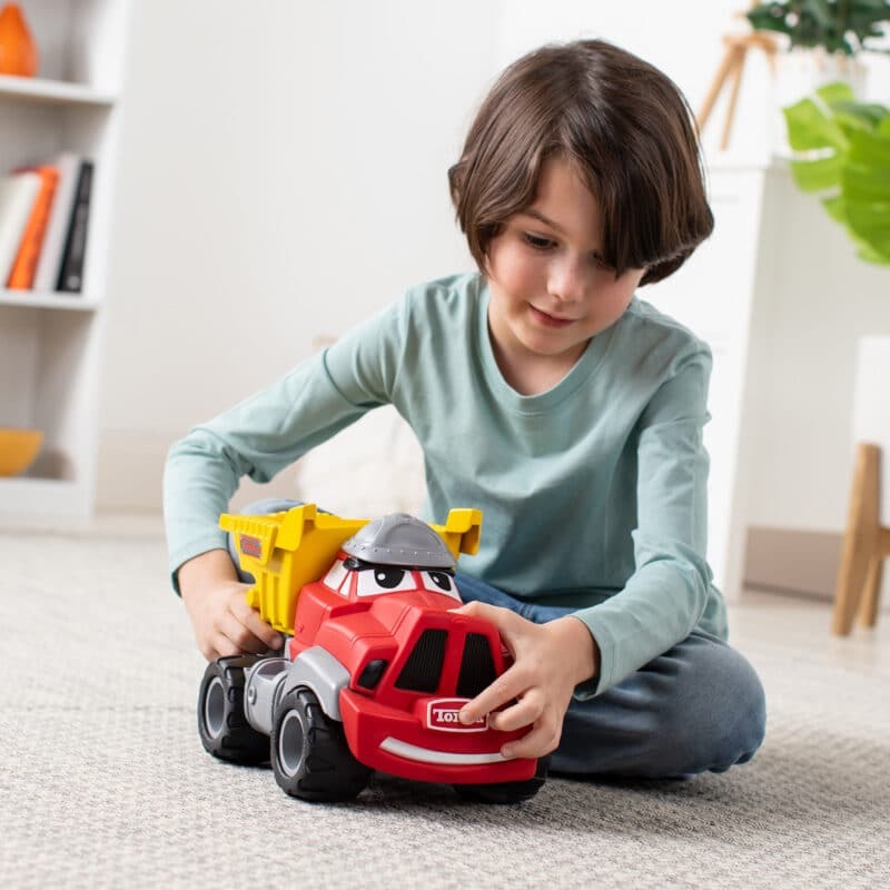 Chuck My Talking Truck - Tonka - Schylling interactive talking truck with Chuck character for educational vehicle play