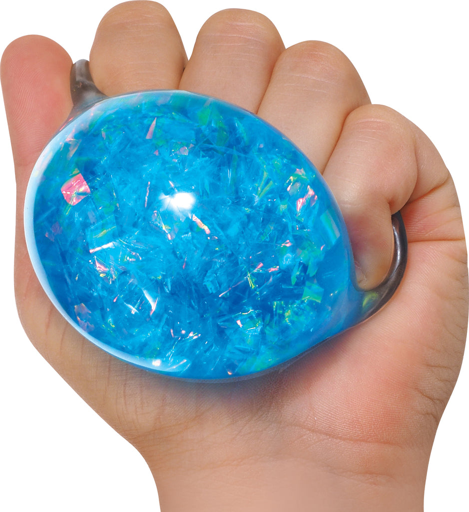 Crystal Nee Doh assorted translucent stress balls with crystal-clear appearance