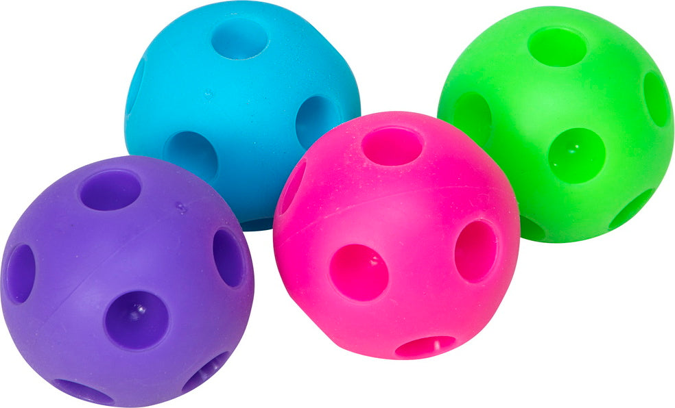 NeeDoh Happy Snappy Ball assorted bouncing stress balls for active fidget play