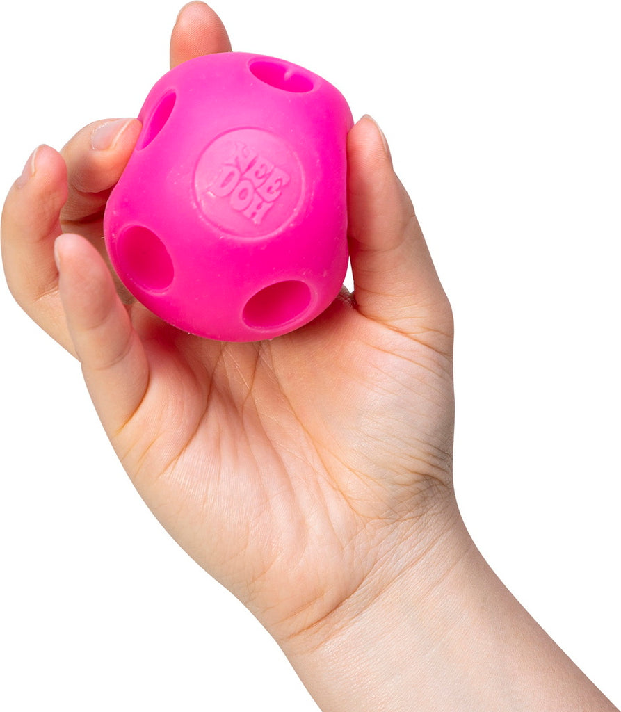 NeeDoh Happy Snappy Ball assorted bouncing stress balls for active fidget play