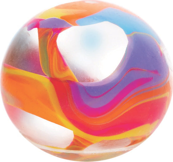 Marbleez NeeDoh squishy fidget toy with marble-like swirls and jelly interior in assorted colors