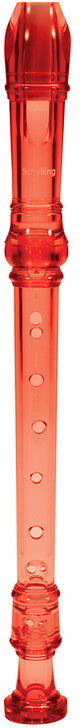 Plastic Recorders in assorted translucent colors with bright sound and cleaning stick with eye needle included