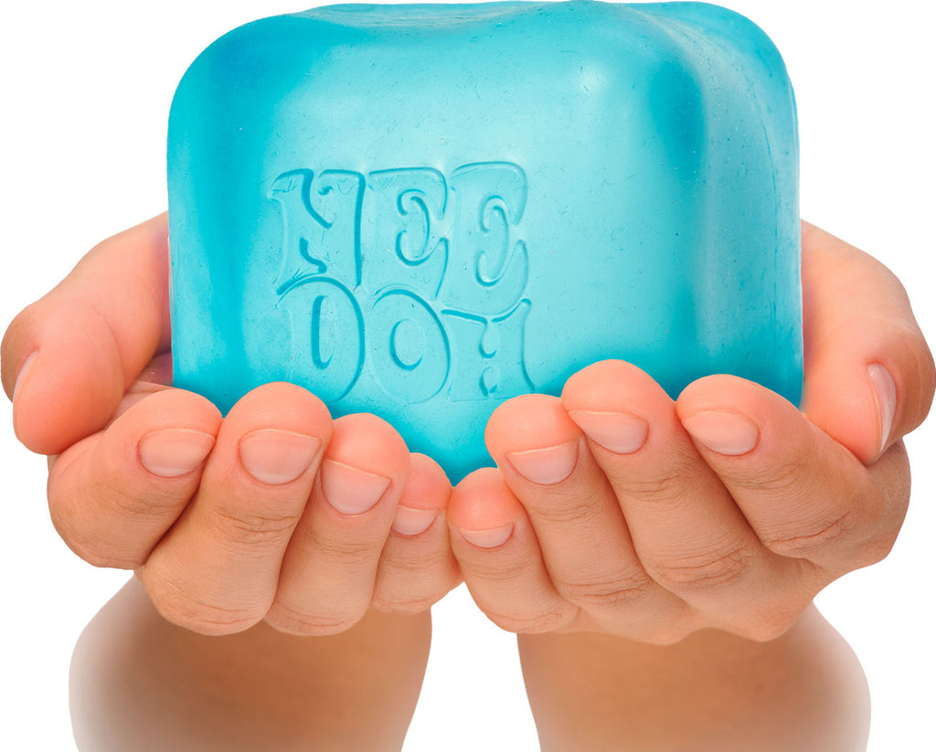 NeeDoh Nice Berg iceberg-shaped stress ball with unique textured surface
