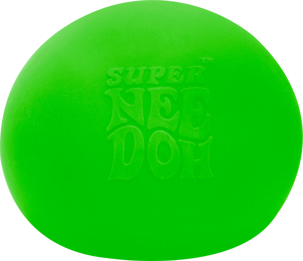 NeeDoh Super NeeDoh oversized stress balls in assorted colors for maximum squeezing