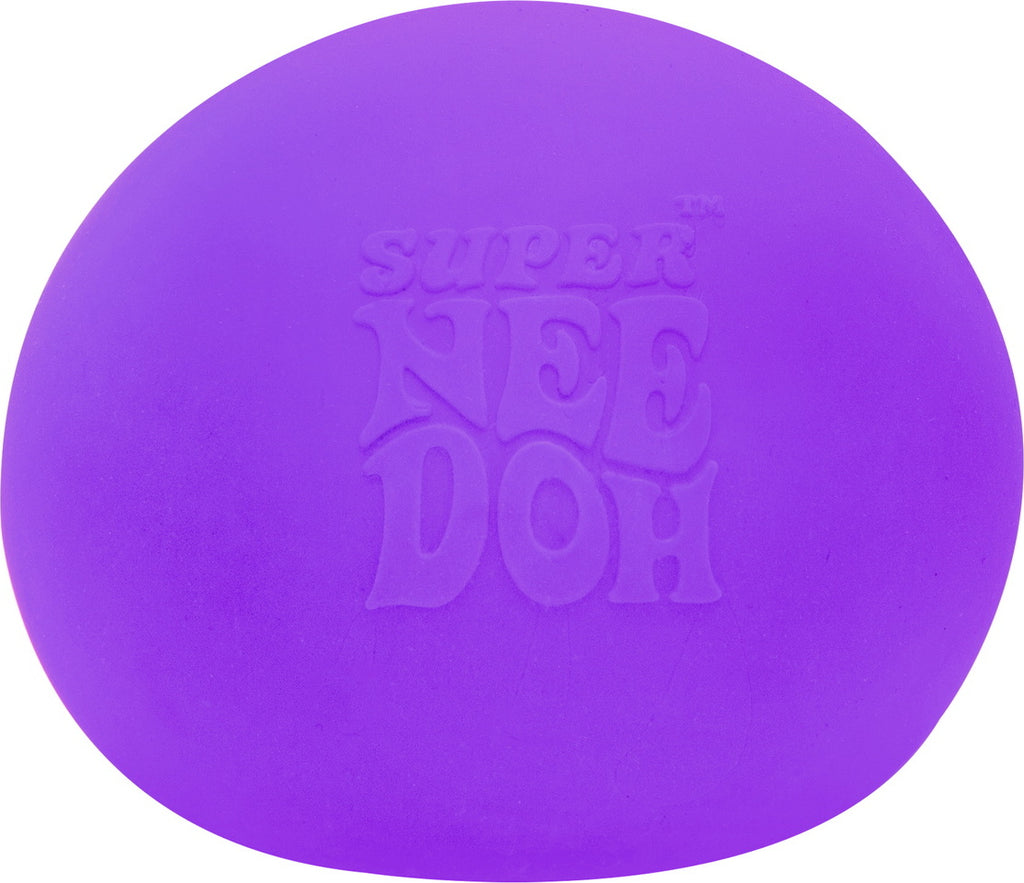 NeeDoh Super NeeDoh oversized stress balls in assorted colors for maximum squeezing