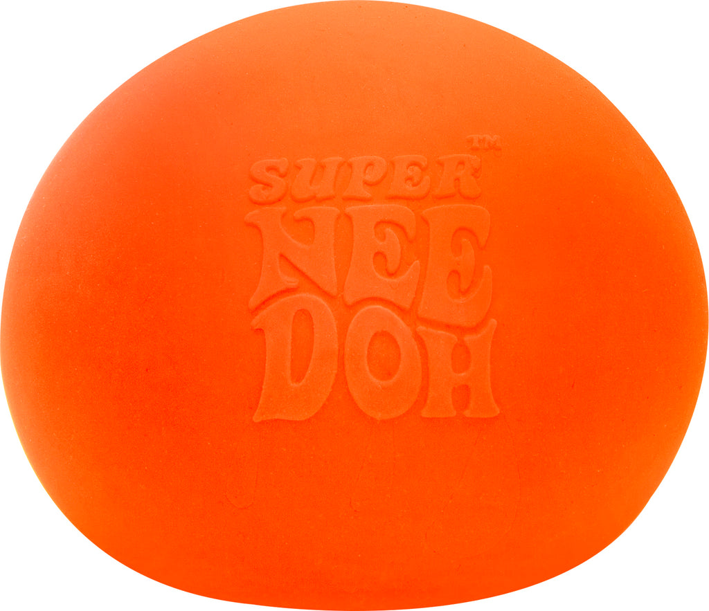 NeeDoh Super NeeDoh oversized stress balls in assorted colors for maximum squeezing