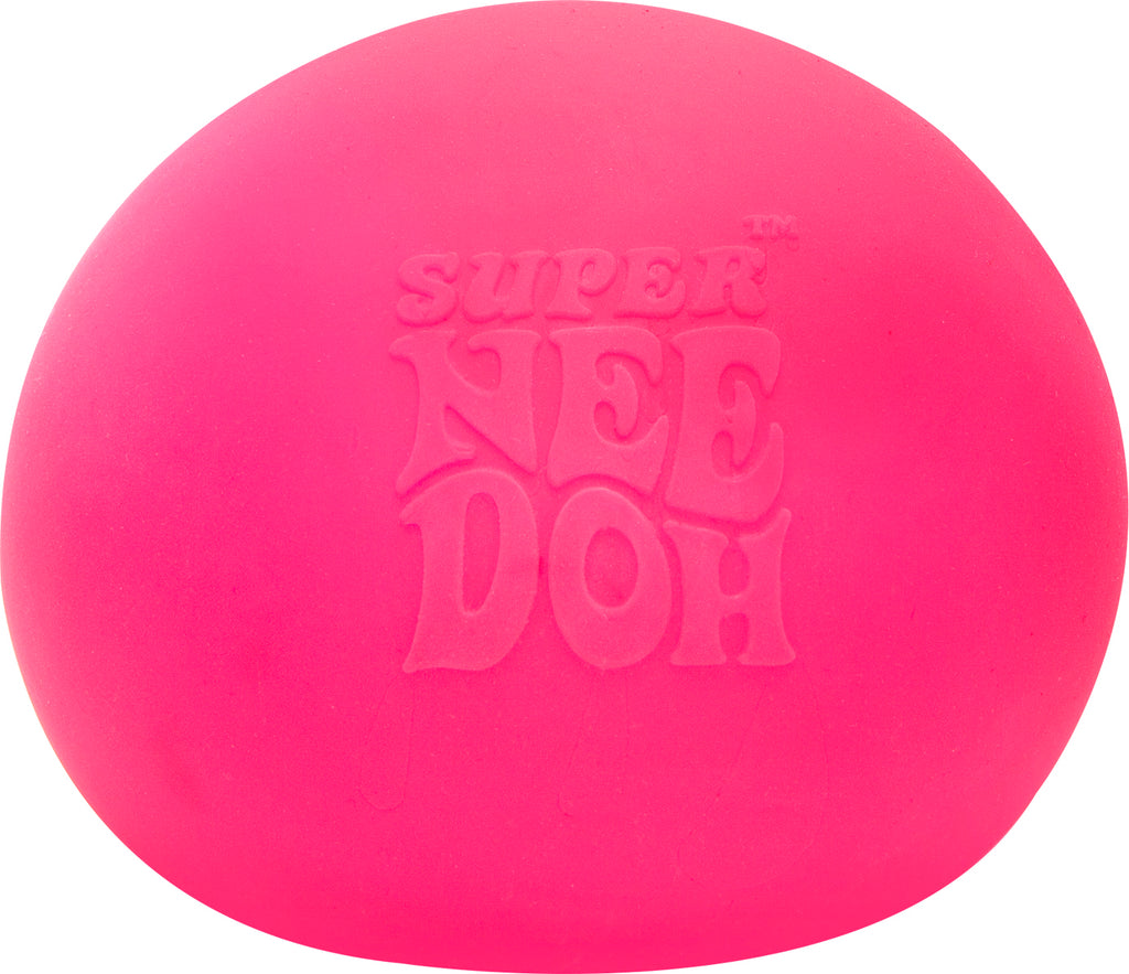 NeeDoh Super NeeDoh oversized stress balls in assorted colors for maximum squeezing