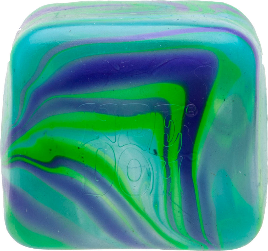 Nee-Doh Nice Cube Swirl assorted cube-shaped stress balls with swirl patterns