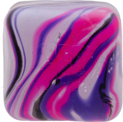 Nee-Doh Nice Cube Swirl assorted cube-shaped stress balls with swirl patterns