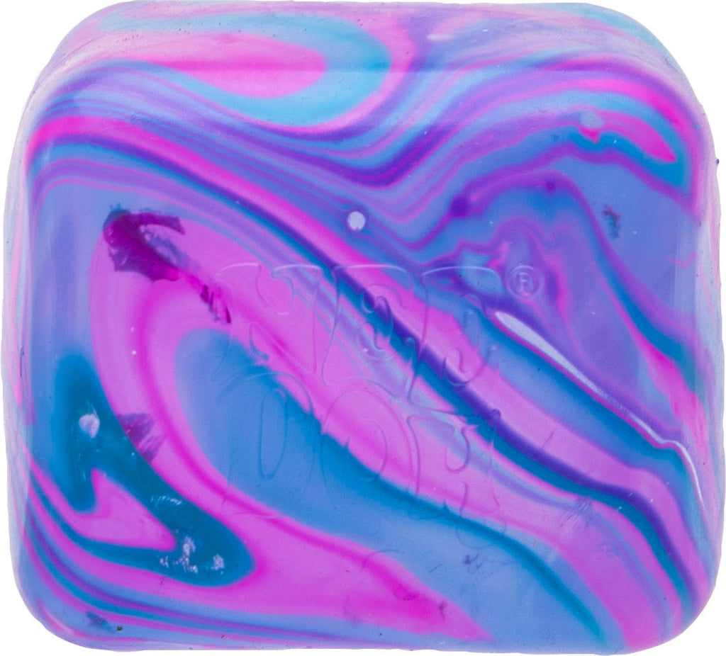 Nee-Doh Nice Cube Swirl assorted cube-shaped stress balls with swirl patterns