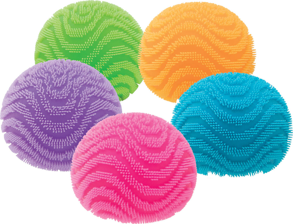 NeeDoh Fuzz Ball Wonder Waves assorted fuzzy textured stress balls for sensory play