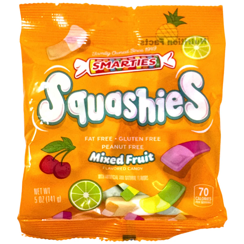 Swizzels Mixed Fruit Squashies – Soft & Chewy UK Candy