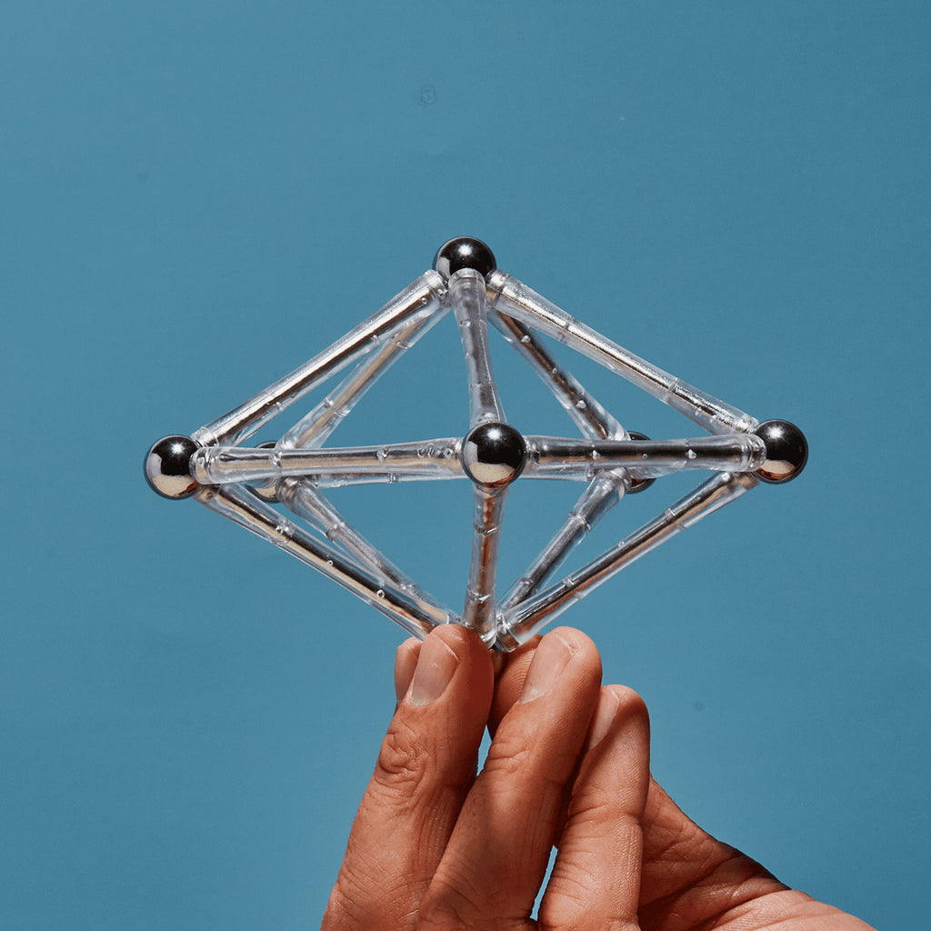 Spokes SPOKES24NICKEL magnetic steel bars for architectural desk toy building