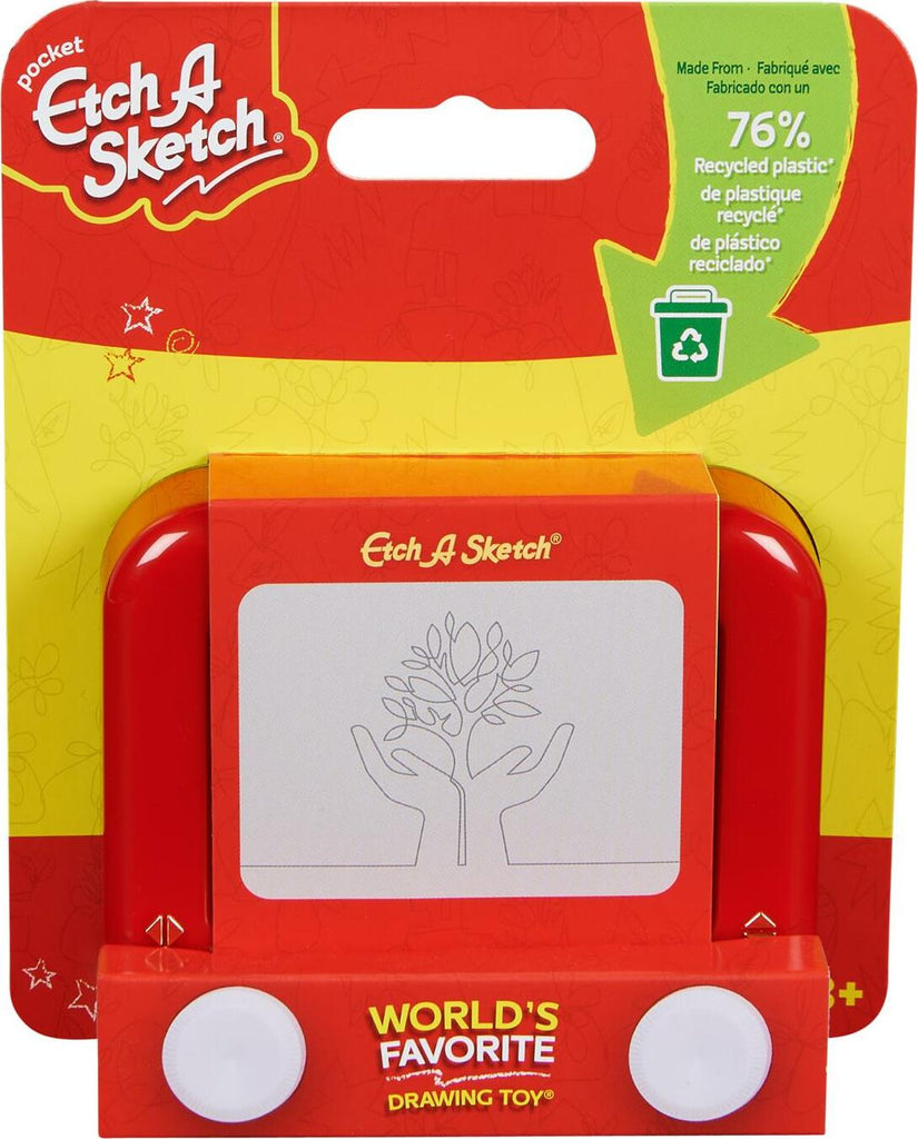 Pocket Etch A Sketch – Recycled Plastic Eco Drawing Toy for Kids