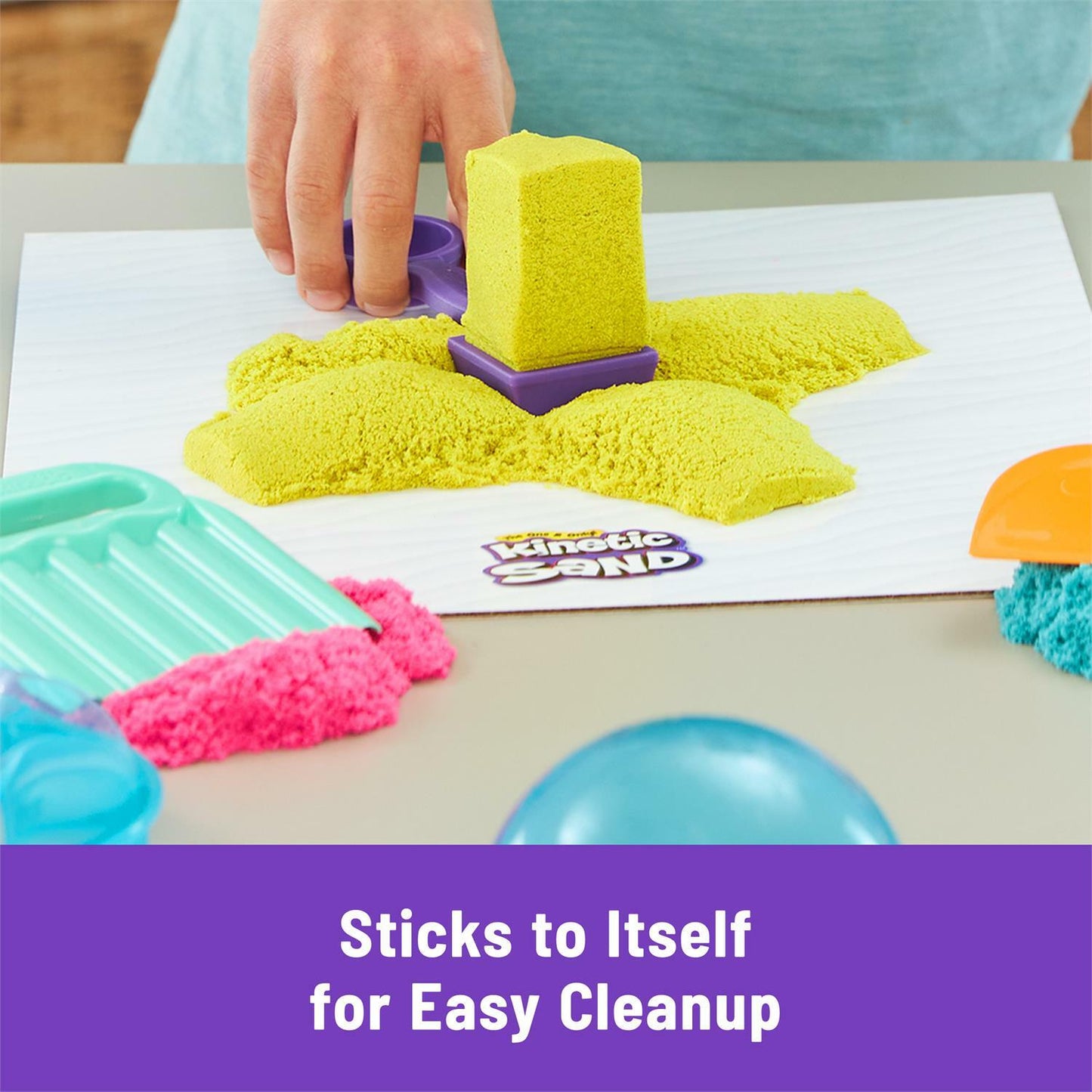 Kinetic Sand Ultimate Sandisfying Set complete sensory play kit with tools