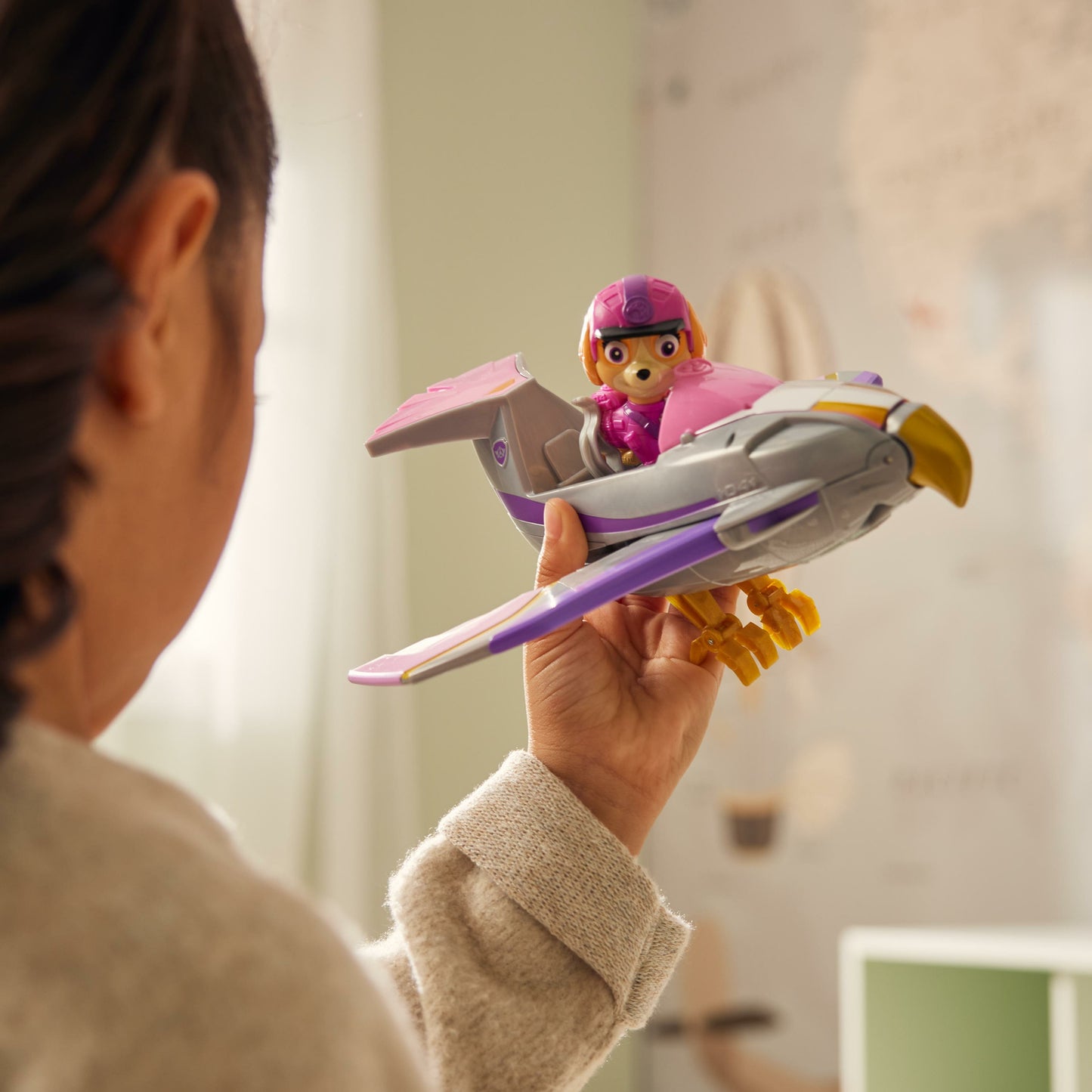 PAW Patrol Jungle Pups - Skye Falcon Vehicle