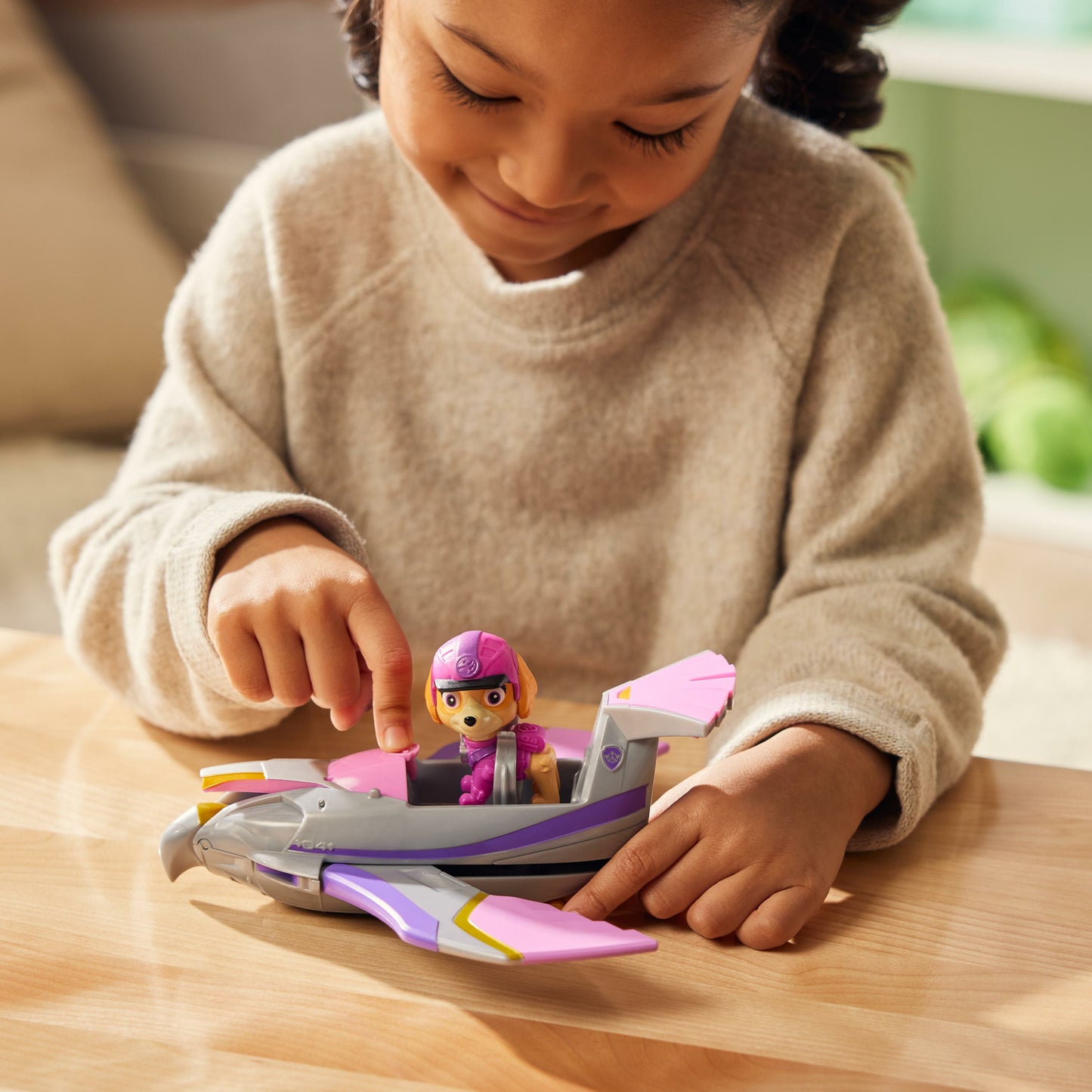 PAW Patrol Jungle Pups - Skye Falcon Vehicle