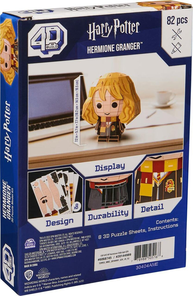 4D Build - Harry Potter Hermione Granger 3D Puzzle Model Kit