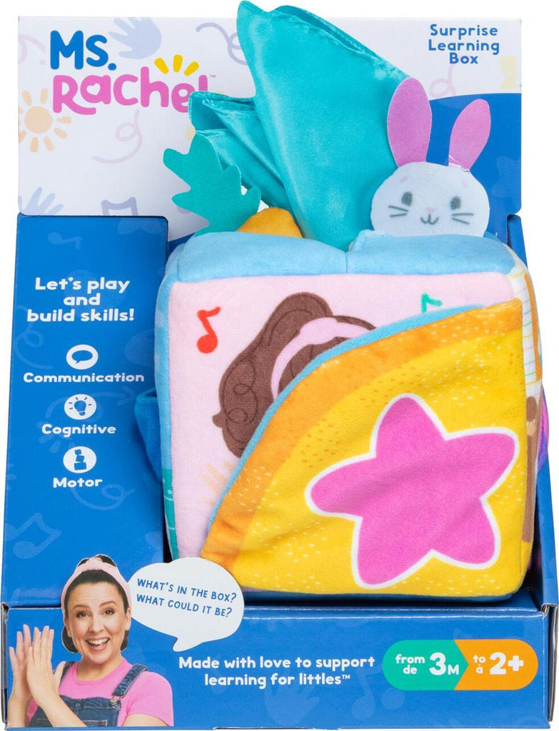 Ms. Rachel Surprise Learning Box with educational activities and surprises for interactive learning and development