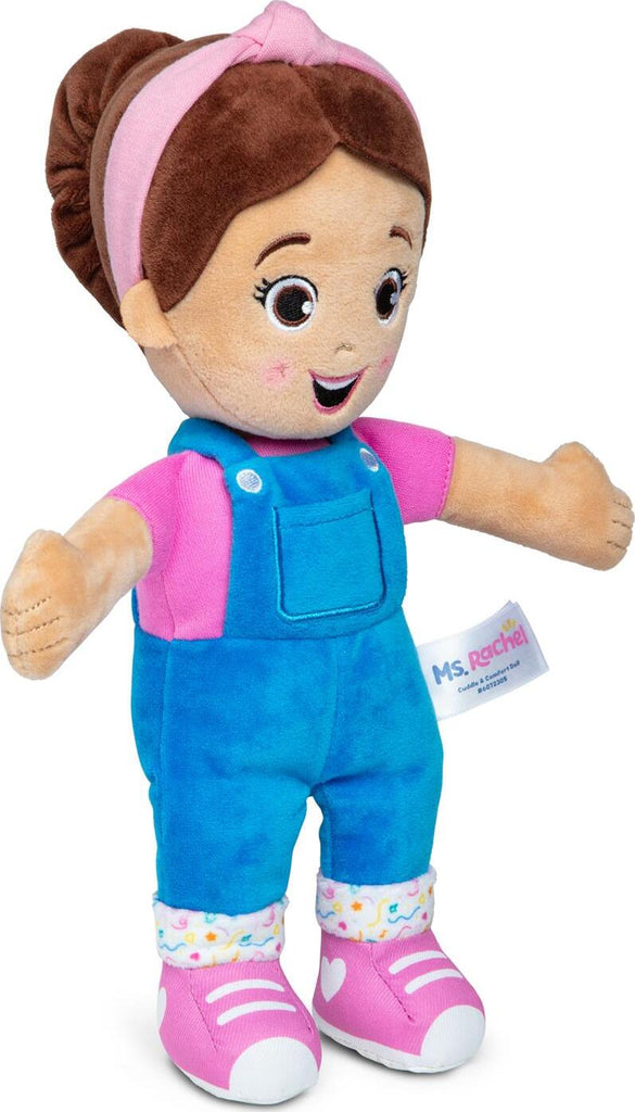 Ms. Rachel Cuddle & Comfort Doll soft plush toy inspired by beloved children's educator for cuddling and comfort
