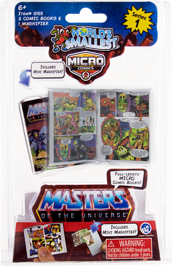 World's Smallest Micro Comic Books (assorted)