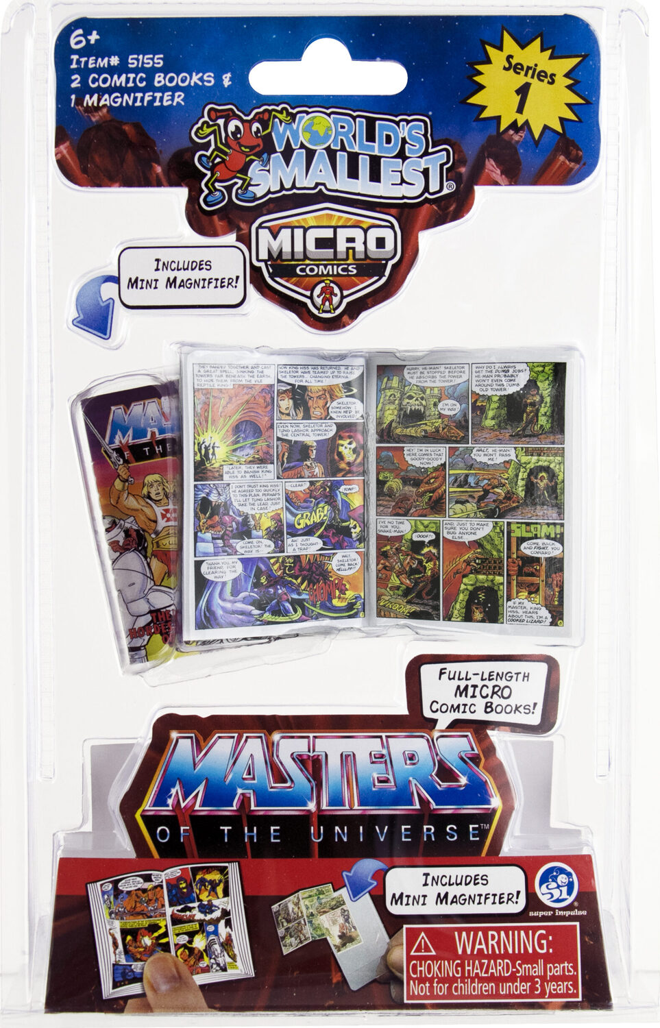 World's Smallest Micro Comic Books (assorted)