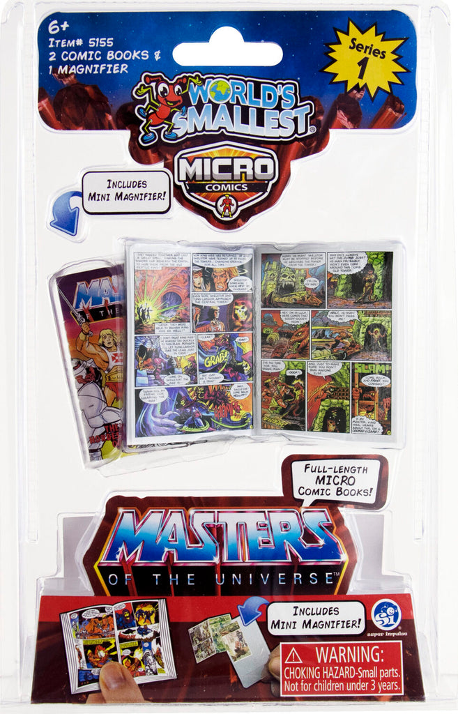World's Smallest Micro Comic Books (assorted)