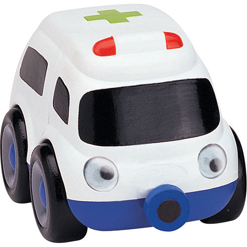 Tailgate Trio-Emergency - Small World Toys emergency vehicle set with three rescue vehicles for safety and rescue play