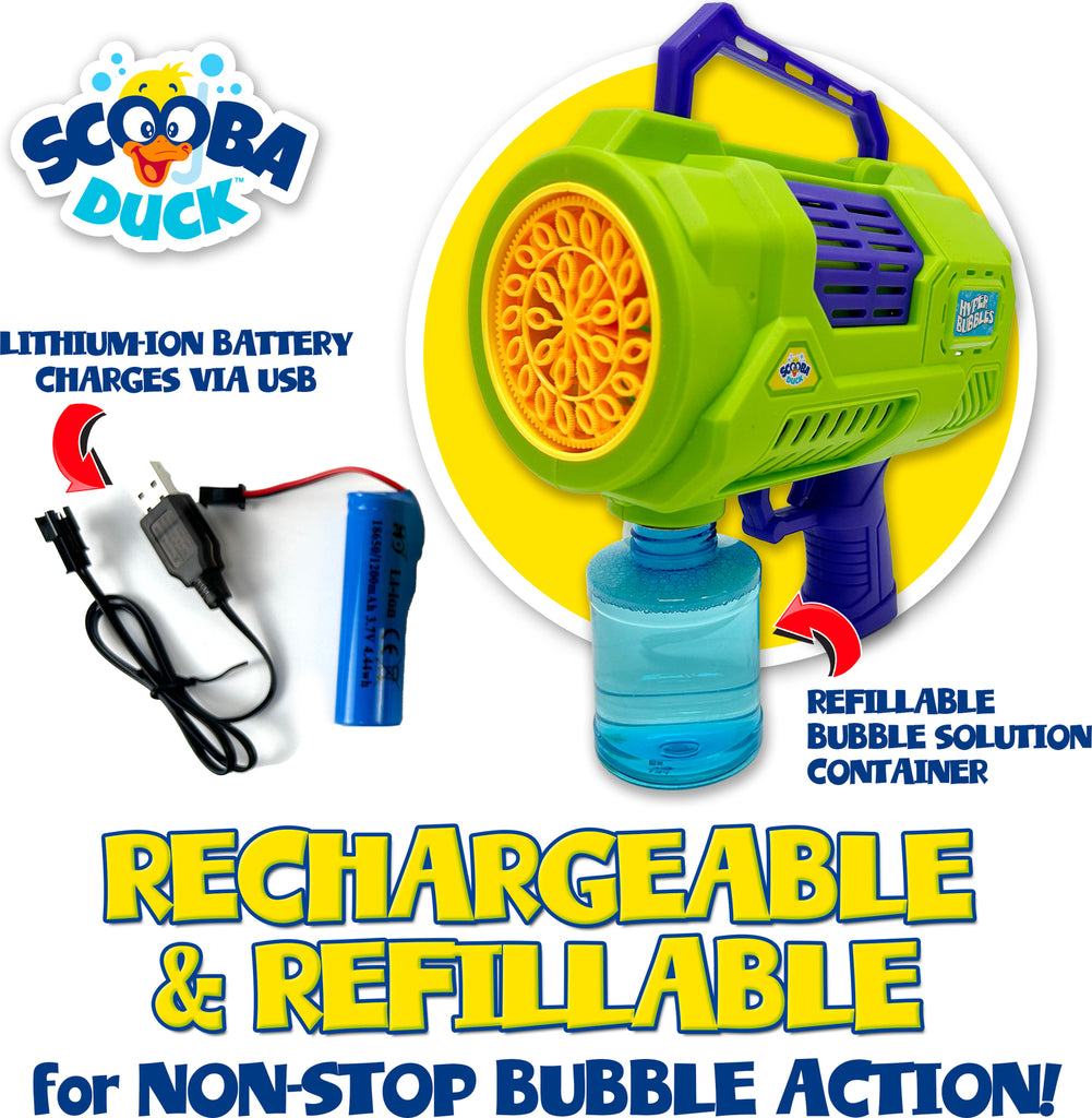 Hyper Bubbles advanced bubble solution for longer-lasting floating bubbles