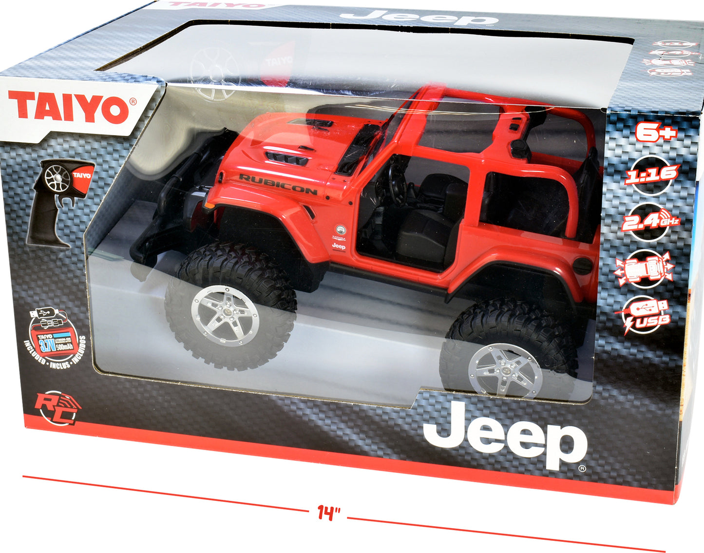 Jeep Rubicon 1:16 Scale RC