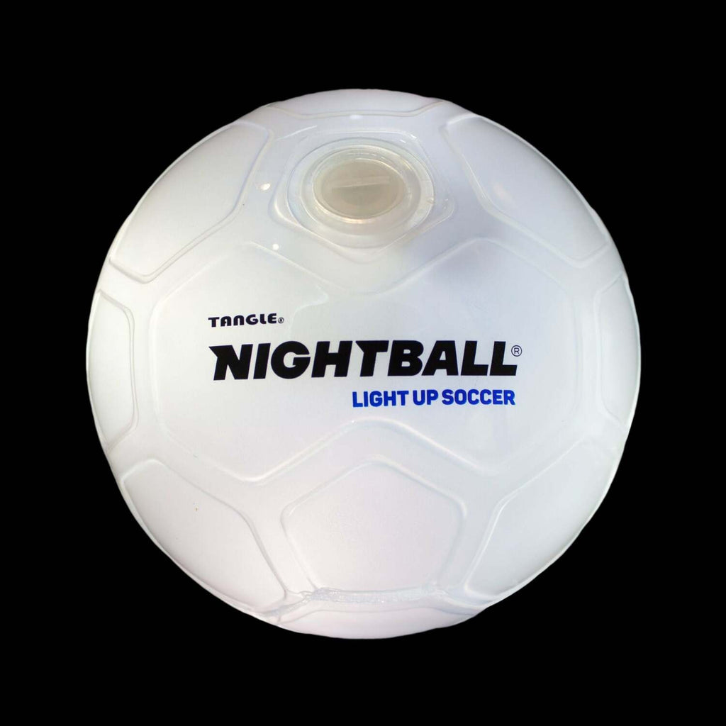 Tangle NightBall Soccer Ball - LED light-up soccer ball that glows with every kick and pass