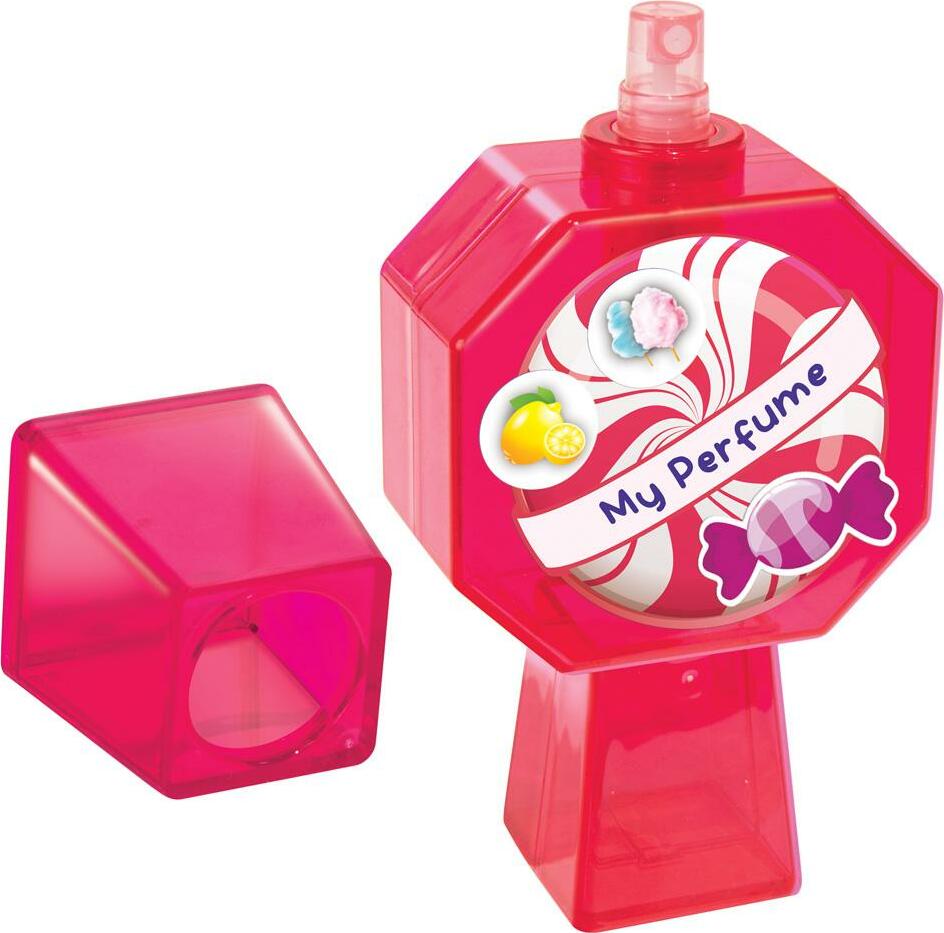 Sweet Candy Perfume Lab educational science kit with candy-themed fragrances, workstation, and tools for making perfumes