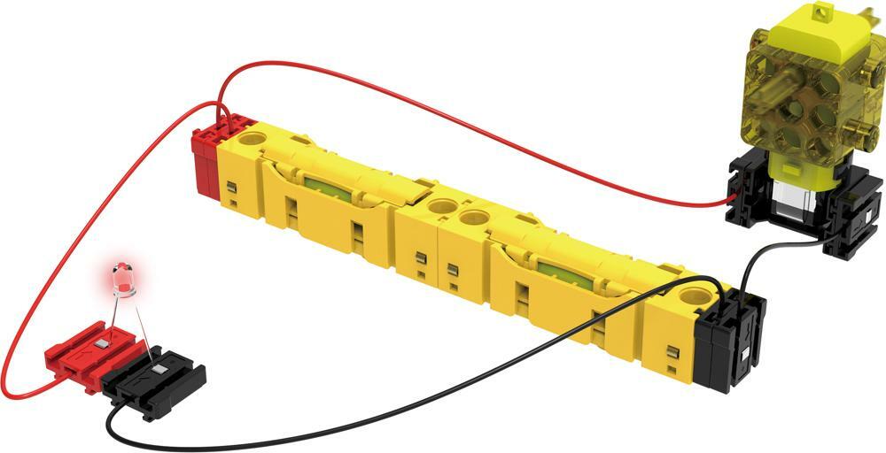 Easy Electric Circuits educational kit with 20 circuits and motorized devices to explore electricity science