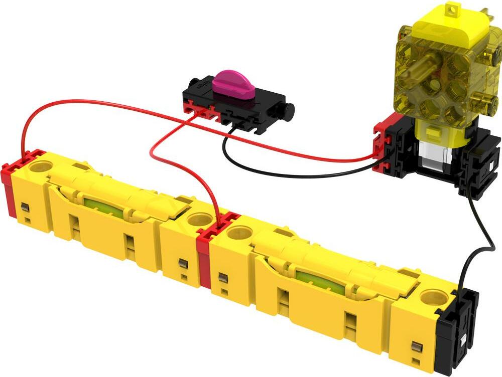 Easy Electric Circuits educational kit with 20 circuits and motorized devices to explore electricity science