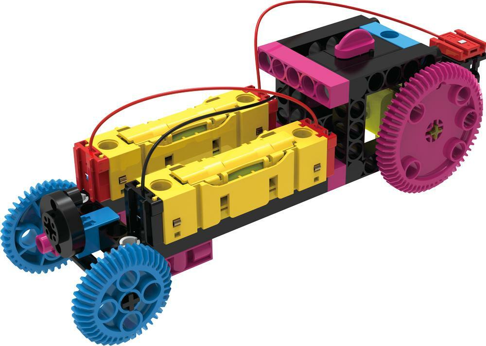 Easy Electric Circuits educational kit with 20 circuits and motorized devices to explore electricity science