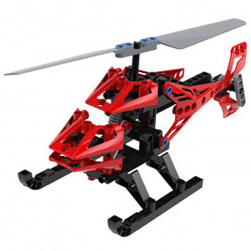 Geared-Up Gadgets educational kit for building 5 fun gadgets including helicopter, spinner toy, and aircraft launcher