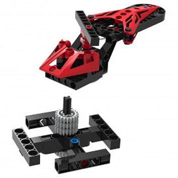Geared-Up Gadgets educational kit for building 5 fun gadgets including helicopter, spinner toy, and aircraft launcher