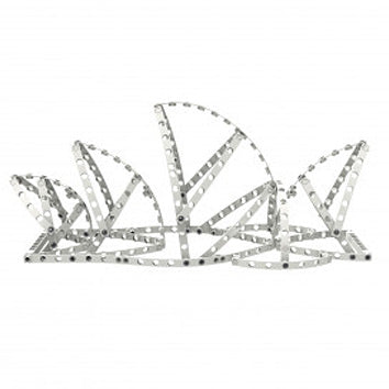 Architectural Engineering educational kit with modular building pieces to construct famous buildings and structures