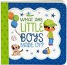What Are Little Boys Made Of: Keepsake Greeting Card Board Book