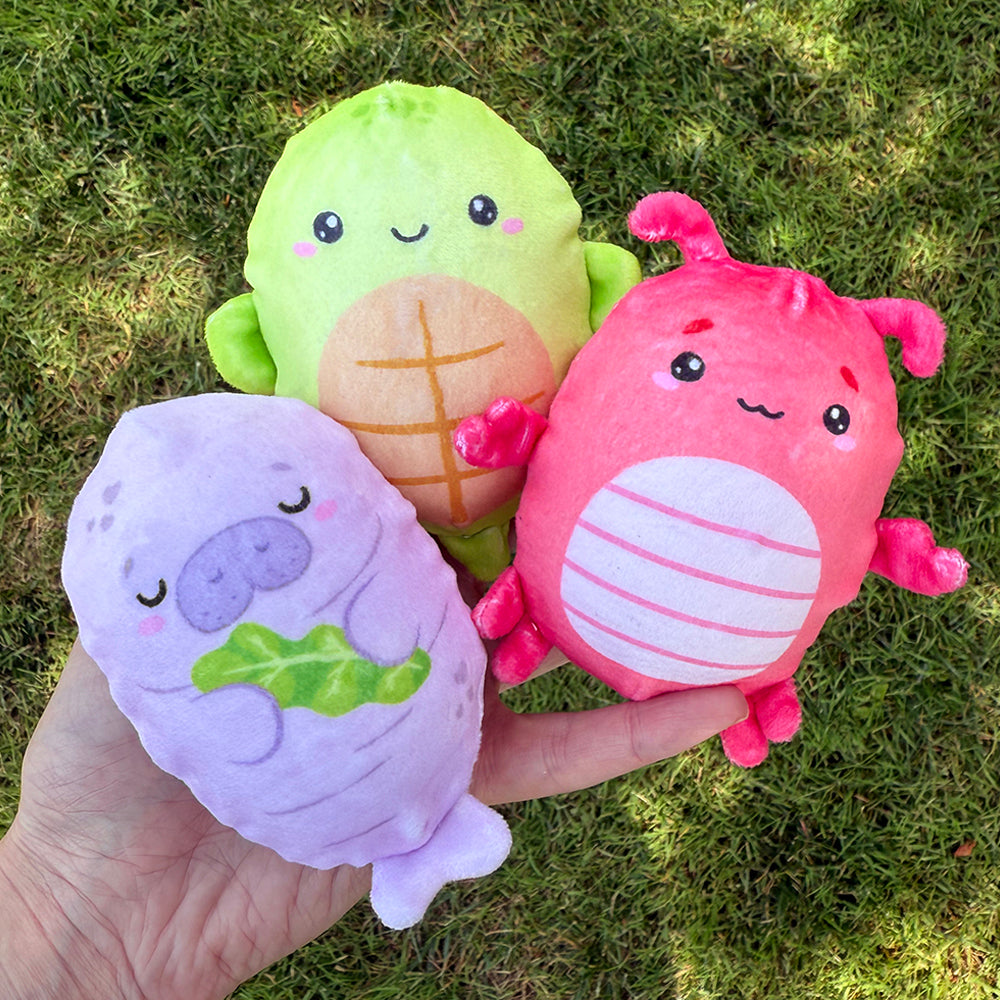 Bubble Stuffed Squishy Friends Sea Life Edition