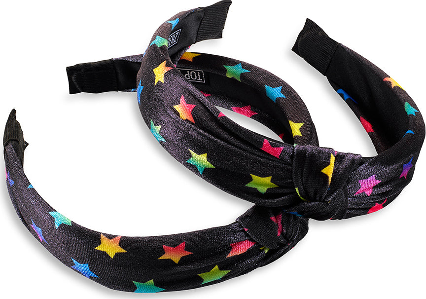 Multi Star Knot Headbands with star pattern design for all ages