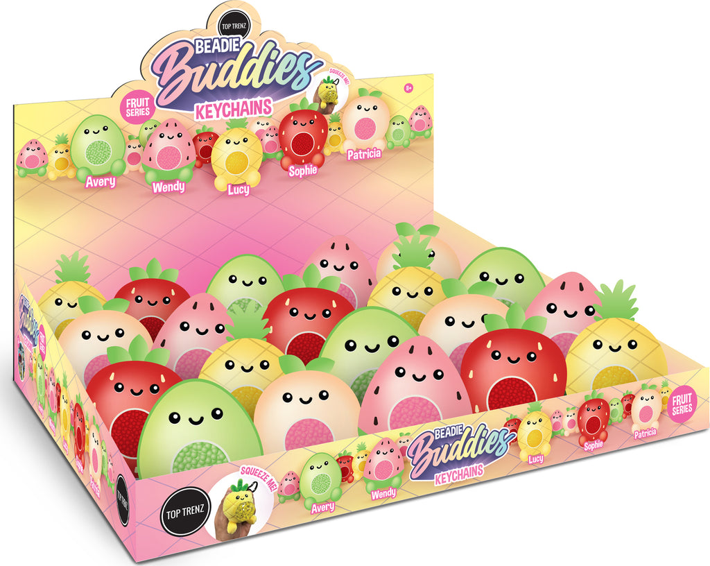 Beadie Buddies Keychain - Fruit Series (Assorted)