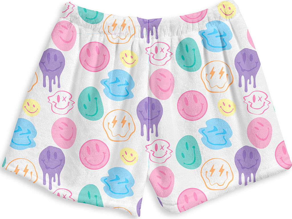 Happy Sherbet Fuzzy Lounge Shorts Size 6/6X