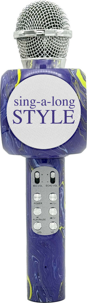 Sing A Long Pro Microphone - Swirl Purple