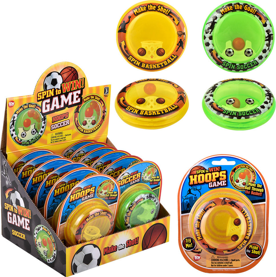 3 inch rolling game toy with colorful design for active play and coordination skills