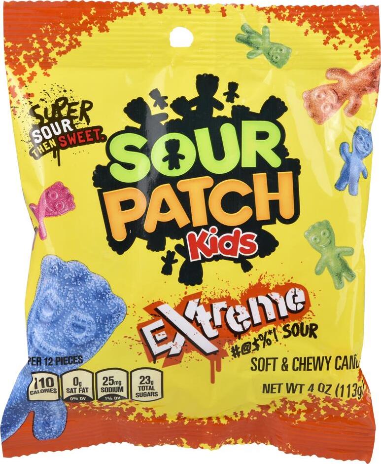 Peg Bag Sour Patch Extreme 4oz