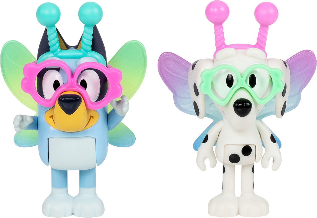 Bluey S10 Figure 2Pk Bluey & Bandit