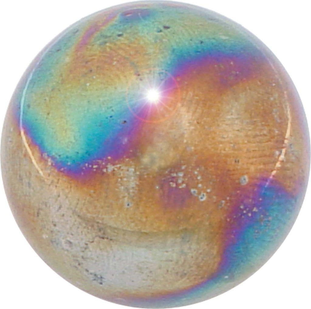 Playground Classics Classic Marbles assorted glass marbles with shooter in net bag featuring various colors and patterns